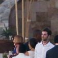 Exclusif - Michael Phelps s'est marié avec Nicole Johnson dans le plus grand secret le 13 juin 2016, ils refont une cérémonie de mariage avec des amis et la famille à Cabo, Mexique, le 29 octobre 2016.