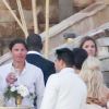 Exclusif - Michael Phelps s'est marié avec Nicole Johnson dans le plus grand secret le 13 juin 2016, ils refont une cérémonie de mariage avec des amis et la famille à Cabo, Mexique, le 29 octobre 2016.
