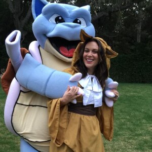 Alyssa Milano a fêté Halloween avec ses proches sur le thème de Pokémon Go. Instagram, octobre 2016.