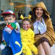 Alyssa Milano a fêté Halloween avec sa famille sur le thème de Pokémon Go. Instagram, octobre 2016.