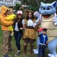 Alyssa Milano a fêté Halloween avec son clan sur le thème de Pokémon Go. Instagram, octobre 2016.