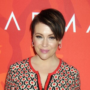 Alyssa Milano - Arrivée des people à la présentation de "Variety's Power of Women New York" par Lifetime à New York Le 08 avril 2016