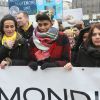 Imany - Marche mondiale contre l'endométriose à la gare Montparnasse à Paris le 19 mars 2016 © Christophe Clovis / Bestimage