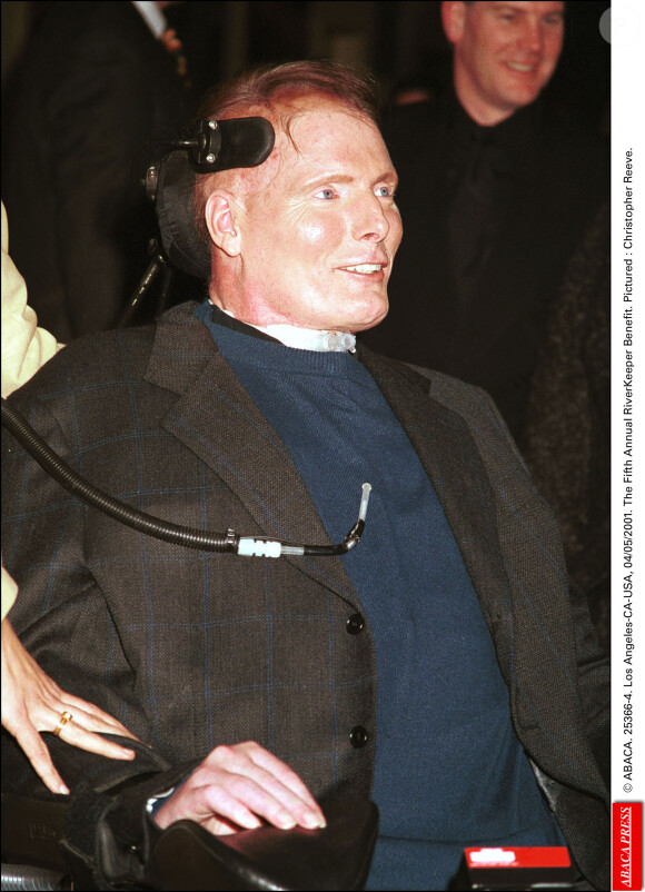 Dana et Christopher Reeve lors d'un événement caritatif à New York en avril 2001