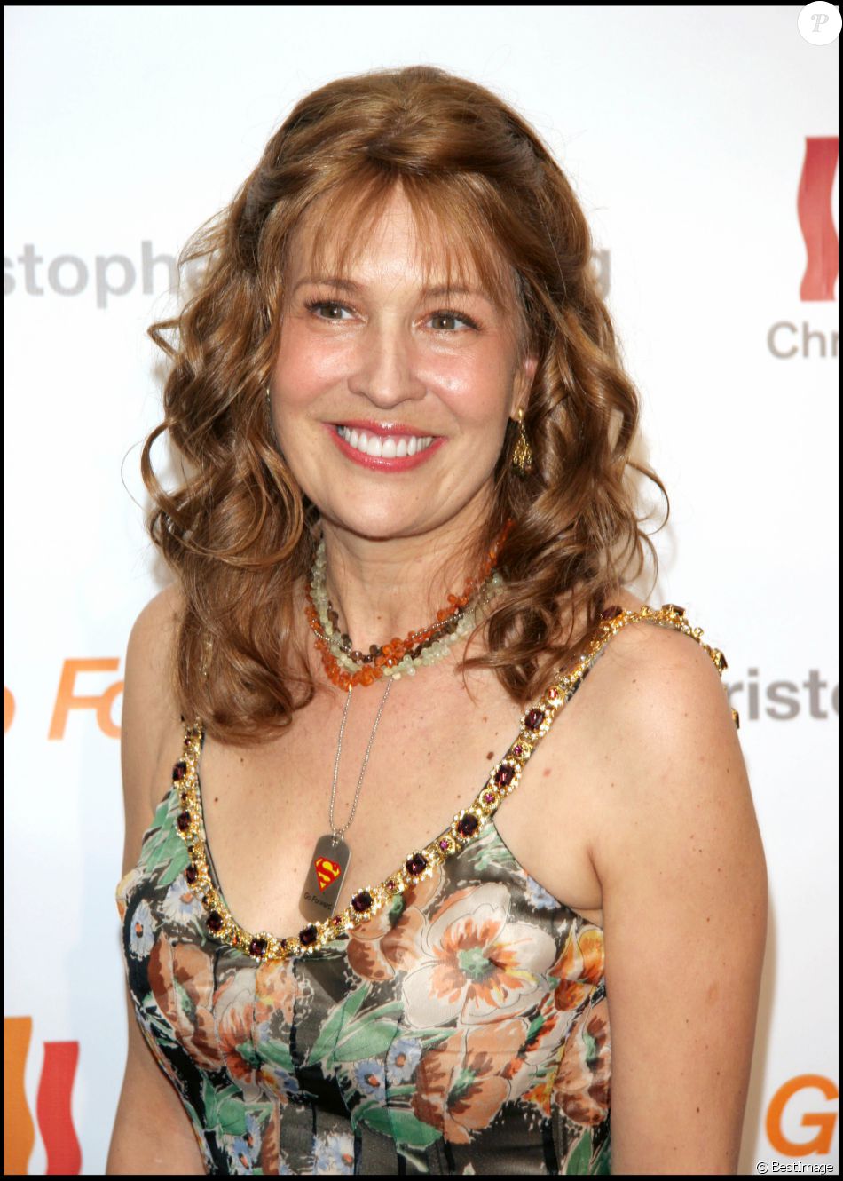 Dana Reeve lors d'un événement caritatif à New York en 2005 Purepeople