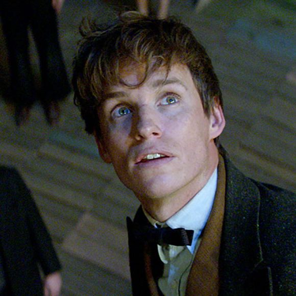 Dan Fogler et Eddie Redmayne dans Les Animaux Fantastiques.