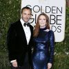 Tom Ford, Julianne Moore - 73ème cérémonie des Golden Globe Awards à Beverly Hills, le 10 janvier 2016. © Olivier Borde/Bestimage