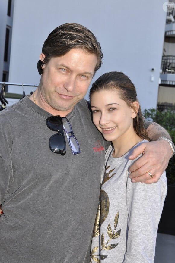 Stephen Baldwin et sa fille Hailey au London Hotel Hampton Court à West Hollywood le 12 février 2011