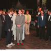 ARCHIVES - DAMON ALBARN DU GROUPE "BLUR" , EWAN MC GREGOR ET EWEN BREMMER PRESENTENT "TRAINSPOTTING" AU FESTIVAL DE CANNES 18/05/1996 - Cannes