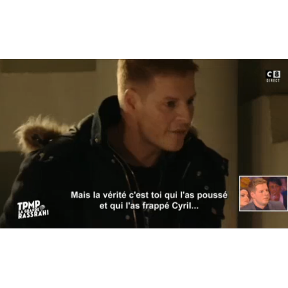 Matthieu Delormeau piégé par Cyril Hanouna dans "TPMP ! La grande rassrah" le 3 novembre 2016.
