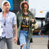 Rihanna sur le tournage de 'Ocean's 8' à New York, le 2 novembre 2016.