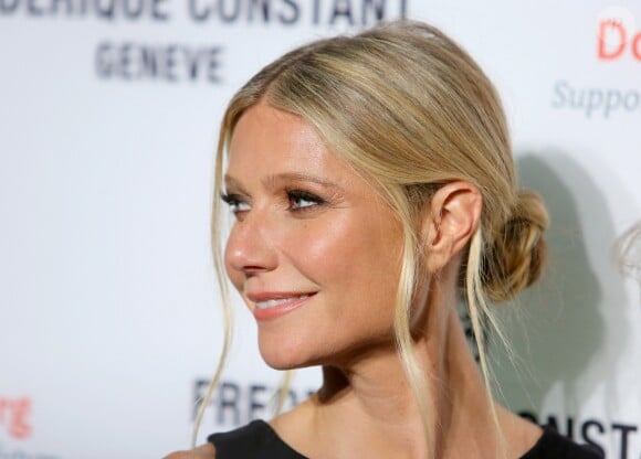 Gwyneth Paltrow (ambassadrice internationale de la marque horlogère suisse Frédérique Constant) à la soirée de lancement de la montre Horological Smartwatch (montre suisse de luxe qui est connectée et intelligente) par Frédérique Constant aux studios Spring à New York City, New York, Etats-Unis, le 2 novembre 2016.