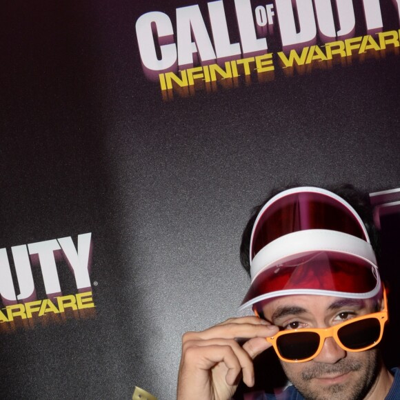 Alex Goude à la soirée de lancement du jeux "Call of Duty : Infinite Warfare" à Paris le 3 novembre 2016. © Rachid Bellak