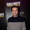 Grégory Fitoussi à la soirée de lancement du jeux "Call of Duty : Infinite Warfare" à Paris le 3 novembre 2016. © Rachid Bellak