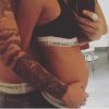 Ricardo des "Anges 8" dévoile le baby bump de Nehud sur Instagram, lundi 10 octobre 2016