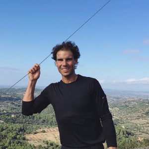 Rafael Nadal en vacances dans le sud de la France, novembre 2016.