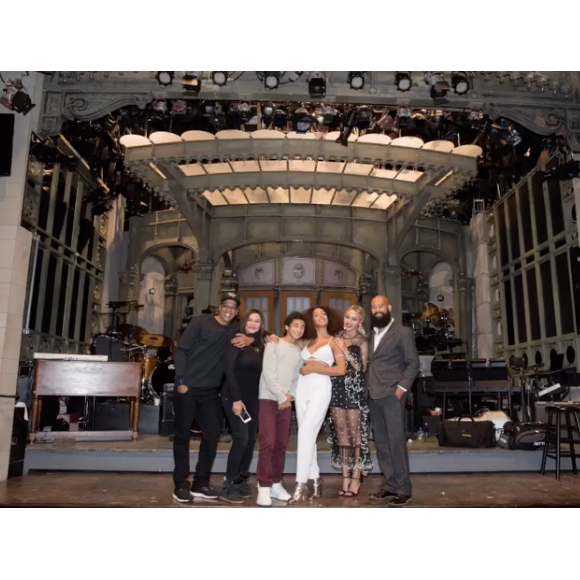 Beyoncé, sa soeur Solance Knowles et son mari Jay-Z. Image extraite d'un photo-montage publié sur Instagram le 7 novembre 2016