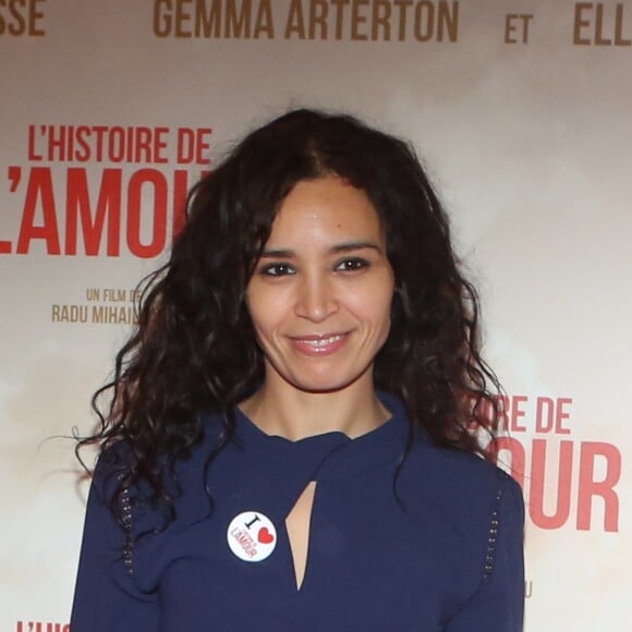 Aïda Touihri - Avant-première du film "L'histoire de l'amour" au Gaumont Capucines à Paris le 7 novembre 2016. © CVS/Bestimage