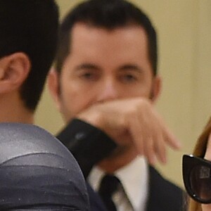 Lady Gaga et Allegra Versace à Milan. Novembre 2014.