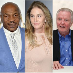 Mike Tyson, Caitlyn Jenner et Jon Voight - trois soutiens du nouveau président Donald Trump, élu le 9 novembre 2016.