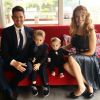 Photo de Michael Bublé, Luisana Lopilato et leurs deux garçons. Octobre 2016.
