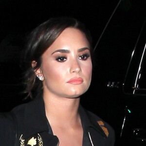 Demi Lovato lors de l'inauguration du restaurant Catch à West Hollywood, le 27 septembre 2016.