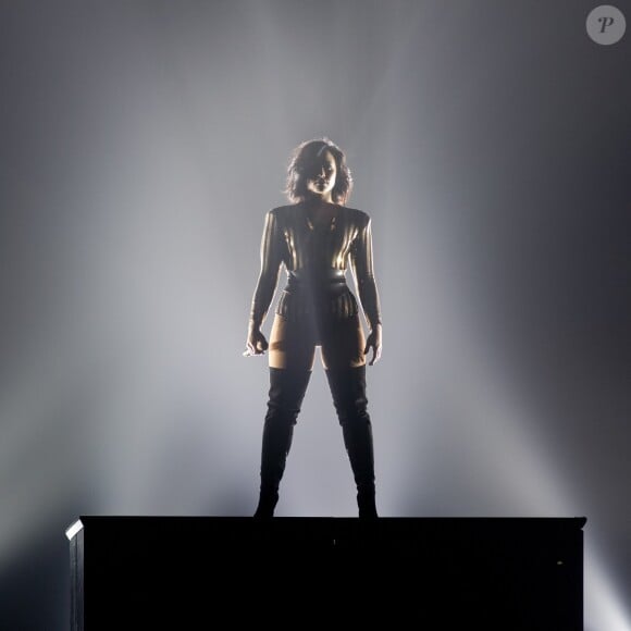 Concert de Demi Lovato au "Future Now Tour" au Allstate Arena à Rosemont, Illinois, le 2 août 2016. © Daniel DeSlover via Zuma Press/Bestimage