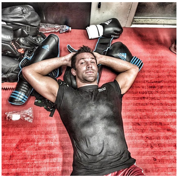 Luke Rockhold, le nouveau petit-ami de Demi Lovato. Photo publiée sur sa page Instagram.