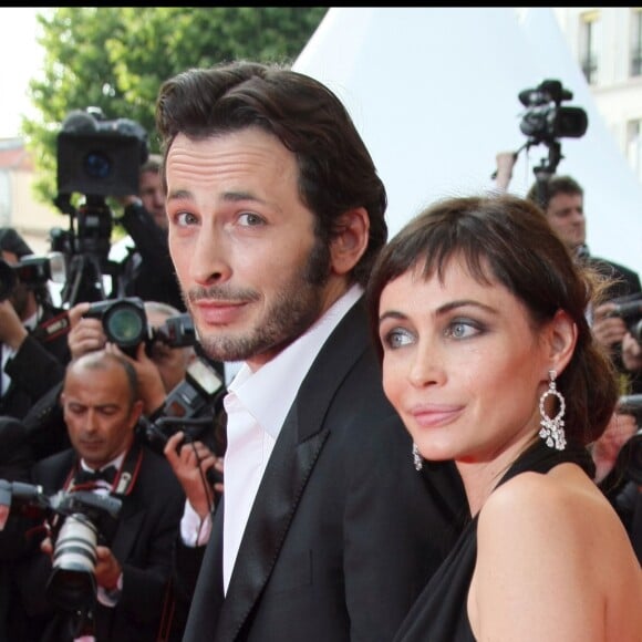 Emmanuelle Béart et Michaël Cohen à Cannes en 2008.