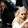 Ashley Olsen sort d'une voiture à New York, le 8 septembre 2014.