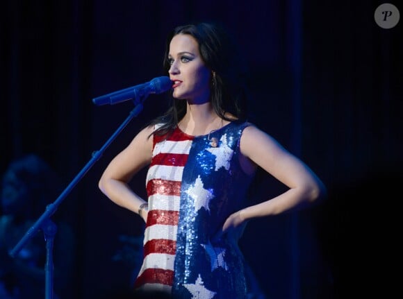Katy Perry lors du "GOTV (Get Out The Vote)" à Philadelphie. Le 5 novembre 2016