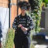 Exclusif - Alicia Keys quitte un studio d'enregistrement à Los Angeles le 22 octobre 2016.