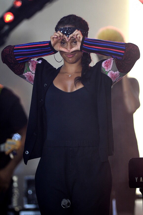 Alicia Keys en concert pour l'émission NBC's 'Today' le 2 septembre 2016 à New York