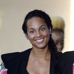 Alicia Keys en concert pour l'émission NBC's 'Today' le 2 septembre 2016 à New York