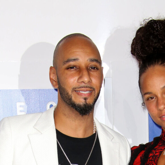 Alicia Keys et son mari Swizz Beatz à la soirée des MTV Video Music Awards 2016 à Madison Square Garden à New York, le 28 août 2016.