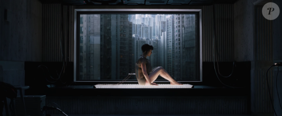 Scarlett Johansson dans Ghost In The Shell (capture d'écran)