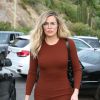 Khloe Kardashian arrive à une fête à Beverly Hills le 12 novembre 2016