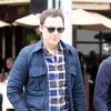 Jim Parsons est allé déjeuner avec un ami à Beverly Hills, le 25 mai 2016