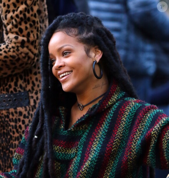Rihanna sur le tournage de 'Ocean's Eight' à New York, le 7 novembre 2016