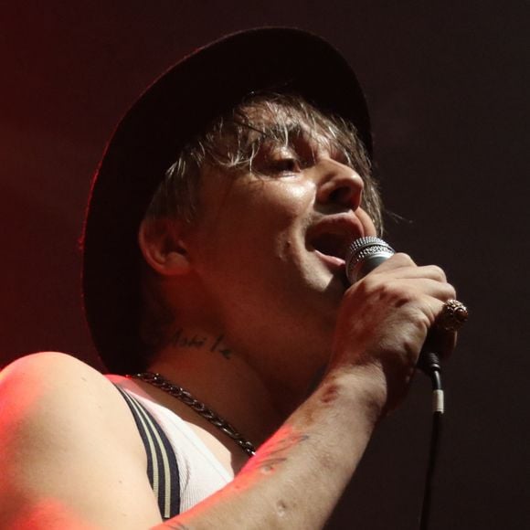 Pete Doherty en concert au Bataclan à Paris le 16 novembre 2016.