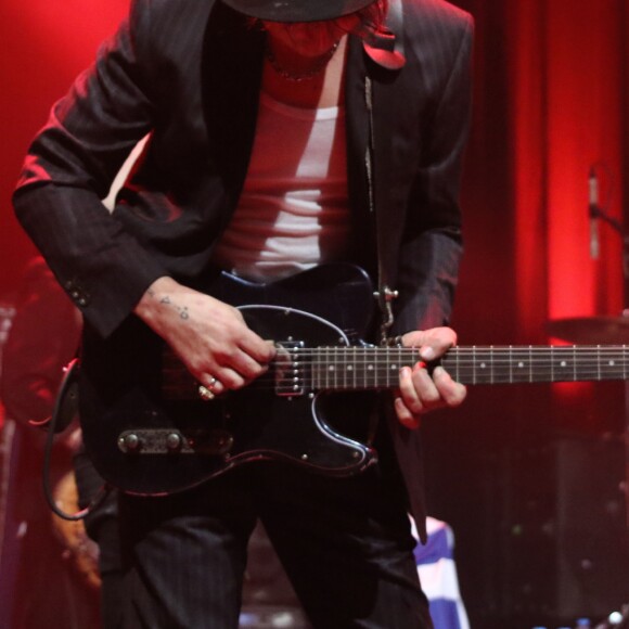 Pete Doherty en concert au Bataclan à Paris le 16 novembre 2016.