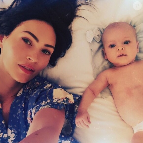 Megan Fox et son fils Journey sur une photo publiée sur Instagram le 27 octobre 2016