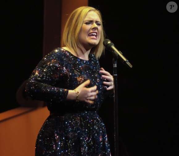 Adele à la Bridgestone Arena de Nashville, le 16 octobre 2016