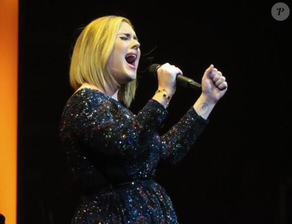 Adele à la Bridgestone Arena de Nashville, le 16 octobre 2016