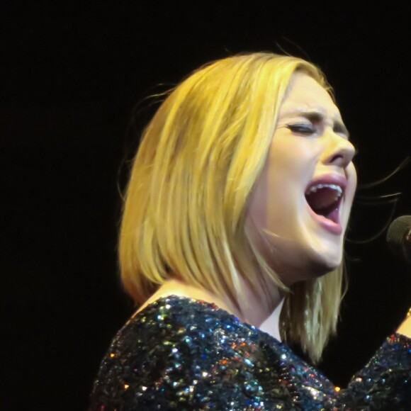 Adele à la Bridgestone Arena de Nashville, le 16 octobre 2016