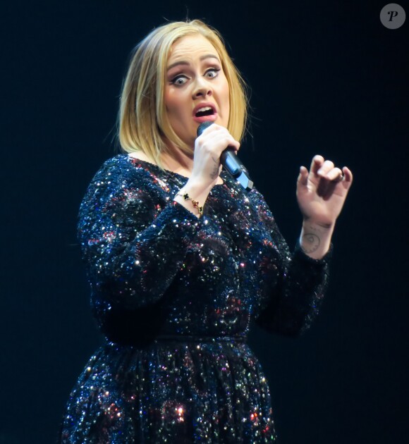 Adele à la Bridgestone Arena de Nashville, le 16 octobre 2016