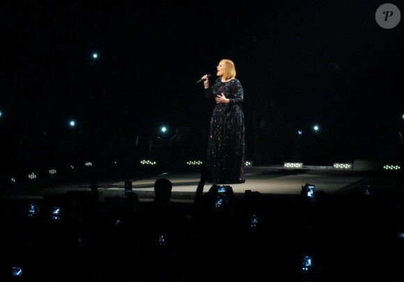 Adele à la Bridgestone Arena de Nashville, le 16 octobre 2016