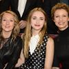 Audrey Lamy, Chloé Jouannet et sa mère Alexandra Lamy - Enregistrement de l'émission "Vivement Dimanche" à Paris le 11 Fevrier 2015.