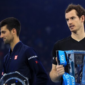 Andy Murray a battu Novak Djokovic en finale du Masters de Londres le 20 novembre 2016 à l'O2 Arena, entérinant sa place de nouveau numéro un mondial à l'ATP.