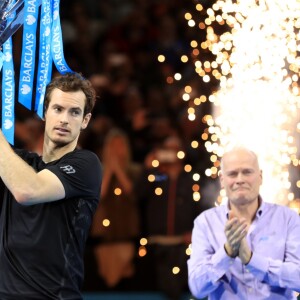 Andy Murray a battu Novak Djokovic en finale du Masters de Londres le 20 novembre 2016 à l'O2 Arena, entérinant sa place de nouveau numéro un mondial à l'ATP.